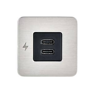 TILE-USB-C/USB-C �ARJ SOKET�, S�YAH �ER�EVE