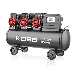 KOBB KBK100S 6.0HP 100Lt 8Bar �� Motorlu Ya�s�z Sessiz Ta��nabilir Hava Kompres�r�