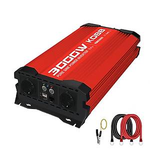 KOBB KBN3000 12V/220V 3000Watt Tam Sin�s D�n��t�r�c� �nvert�r