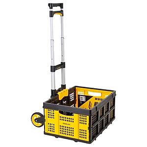 Stanley FT509 70Kg Katlan�r Al�minyum El Arabas� + FT505 25Kg Katlan�r �ok Ama�l� Ta��ma Sepeti