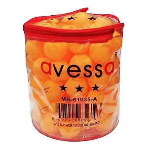 Avessa 100 Adet Masa Tenisi Topu Pinpon Topu Turuncu