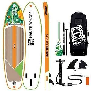 Haute Boards Tropics 10'6 Turuncu �i�me Sup Paddle Board (K�rek S�rf�) - Full Paket