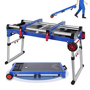WORKPRO WP289020 150Kg 4�� 1 Arada Tekerlekli �ok Ama�l� Profesyonel �al��ma Tezg�h�