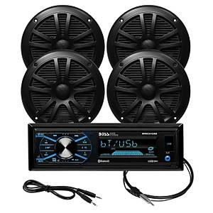 BOSS Audio Systems MCBK634B.64 Marin Teyp ve Hoparl�r Seti