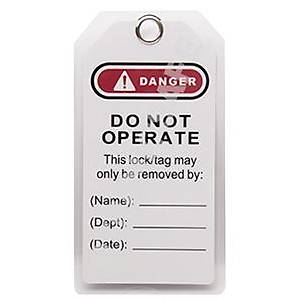 ATLANTECH D7058- Kaplamal� Beyaz DANGER - DO NOT OPERATE