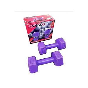 Avessa 2 Kg Plastik Damb�l Mor Db-4141-2, Krl-Db-4141-2