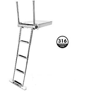 TELESKOP�K TUTAMAKLI PLATFORM ALTI MERD�VEN 4'L� KROM