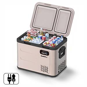 Coolist CLK50D 12/24V/220Volt 49 Litre �ift B�lmeli Outdoor Kompres�rl� Bluetooth Ba�lant�l� Oto Buzdolab�