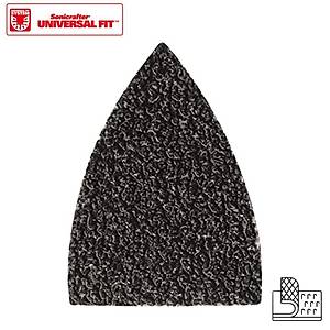WORX WA2121 �ok Ama�l� Raspalama Makinas� ��in 34x34mm 20Adet 80Kum C�rtl� Universal Parmak Z�mpara K���d�