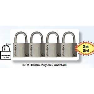 ATLANTECH 2064 - PASLANMAZ ASMA K�L�TLER -INOX 30 mm M��terek Anahtarl�