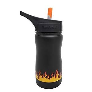 Eco Vessel Frost Kids Insulated Bottle With Straw Termos 0.40 Litre-S�YAH