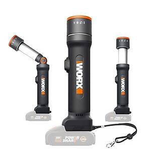 WORX WX027.9 20Volt 510 L�men �ok Fonksiyonlu Led Fener (Ak� Dahil De�ildir)