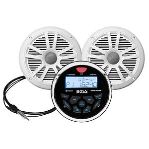 BOSS Audio Systems MCKGB350W.6 Marin Teyp ve Hoparl�r Seti
