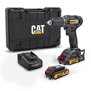 CAT DX145.1 18Volt/2.0Ah Li-ion �ift Ak�l� Profesyonel �arjl� Matkap