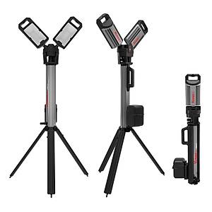 Kress KUF09.9 20Volt 2000/4500 L�men Profesyonel Kule Tipi Teleskopik Katlanabilir LED Projekt�r (Ak� Dahil De�ildir)