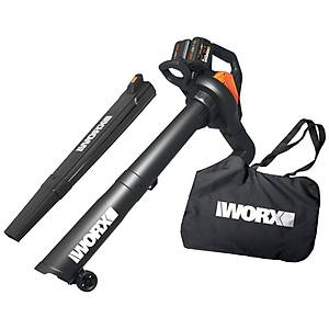 WORX WG583E 40Volt 4.0Ah. Li-ion K�m�rs�z Profesyonel Yaprak Toplama ve �fleme
