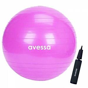 Avessa 75 cm Pilates Topu Pembe Pompal�