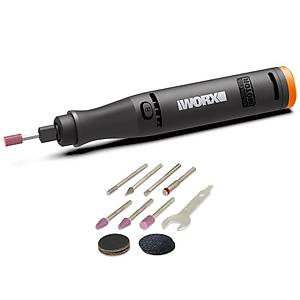 WORX WX739.9 MAKERX 20Volt K�m�rs�z Profesyonel Grav�r Makinesi + 19 Aksesuar (Ak� Dahil De�ildir)