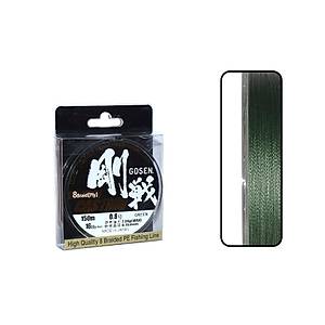 Gosen W8 Casting PE 8 �rg� Spin �p Misina 150mt Ye�il