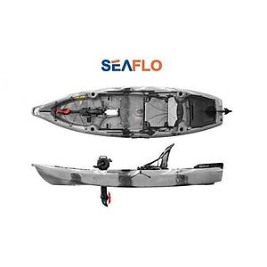 SEAFLO TEK KİŞİLİK PEDALLI KANO YEŞİL