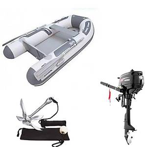 ZODIAC AERO 230 AERO ���ME TABANLI BOT + HIDEA 2.5 HP HS(YEKE KONTROL / KISA �AFT) / BOT �IPASI 1.5 KG HED�YE