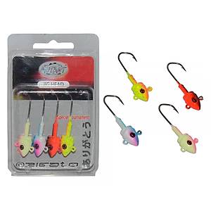 Mutant 6412 Jig Head Rigato Body 4'l� Mix Set �ift Y�nl� Jig Head