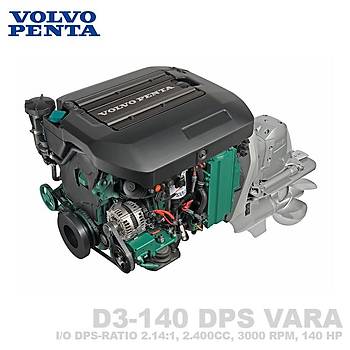 VOLVO PENTA D3-140 DPS (VARA)