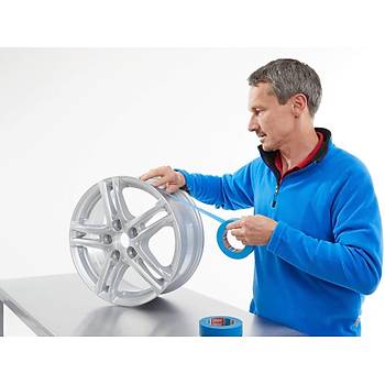 TESA 4308 - MASKELEME BANDI , MAVİ KAĞIT ,  50mm X 50m - MAVİ