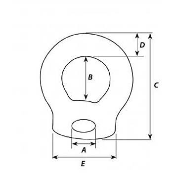 Wichard di�i ku� g�z� mapa  (mm): M6x100