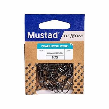 Mustad Demon Power �ift Kilitli F�rd�nd�l� Klips DLT06