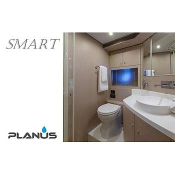 Smart 24V Beyaz K�sa Ta� Taharet Kitli Tuvalet