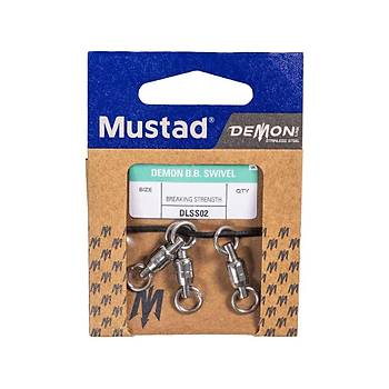 Mustad Demon Ball Bearing Swivel DLSS02 Bilyal� F�rd�nd�