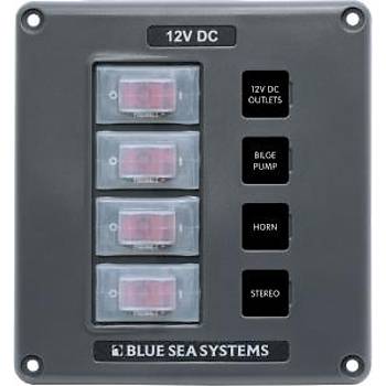 Blue Sea Systems Suya dayankl sigorta panelleri
