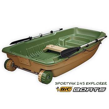 BIC SPORTYAK 245 EXPLORER (GREEN/BEIGE)