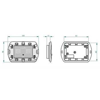 Planus Slim 2 Butonlu Kumanda