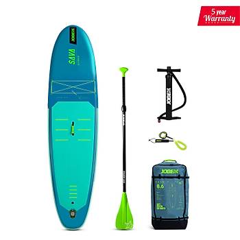 JOBE SAVA SUP BOARD 8.6 SETİ TURKUVAZ 259X71X12 CM