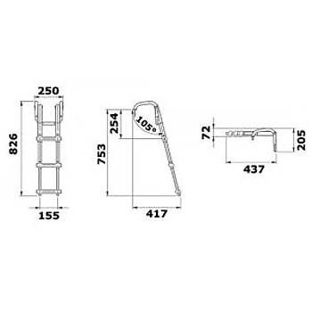 Kompakt, teleskopik, tutamakl� merdiven
