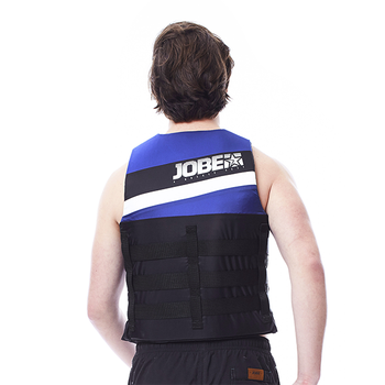 JOBE 4 BUCKLE VEST BLUE