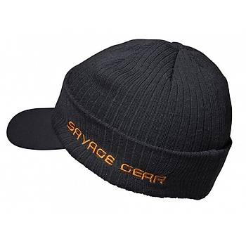 Savage Gear Peak Beanie One Size Rock Grey
