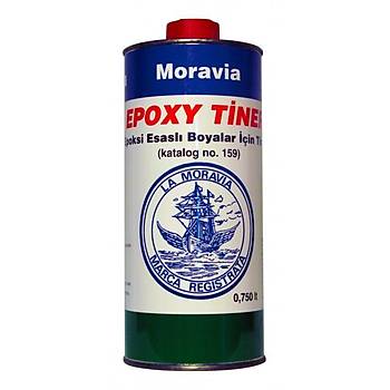 MORAVIA 159 EPOKS TNER  (EPOKS BOYALARI NCELTMEK VE TEMZLEMEK N KULLANILIR.) 0,75L
