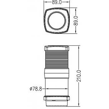 3 Renkli Demir Feneri