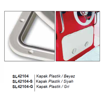 PLASTK KAPAK 355x603 mm