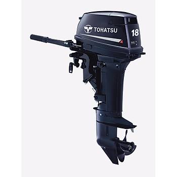 TOHATSU MOTOR M18ER2L SOLAS ( Uzun aft, Manuel, 2 Zamanl Solas)