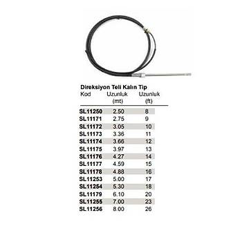 D�REKS�YON TEL� SEAFLEX KALIN T�P 20ft  6,10mt
