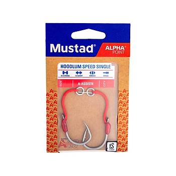 Mustad Alpha Point Hoodlum Speed Single Asist Olta ��nesi A-ASSIST6