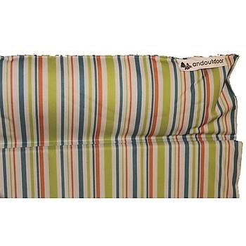 Andoutdoor BY14 Dolgulu ve Yast�kl� Plaj Yata��