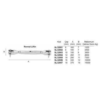 6 mm NORMAL L�FT�N TEL �03mm