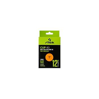 Stiga Table Tennis Ball Cup Pinpon Topu Turuncu 12li 1110-2503-12