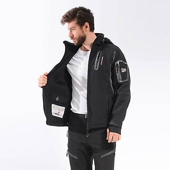 FreeCamp Eagle Softshell Ceket-S�YAH