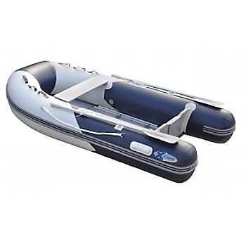 X-CAPE 270 CM AHŞAP TABANLI BOT LACİVERT /AÇIK GRİ + HIDEA 6HP HS (YEKE KONTROL / KISA ŞAFT)  / YEDEK YAKIT TANKI VE BOT ÇIPASI 1.5 KG HEDİYE